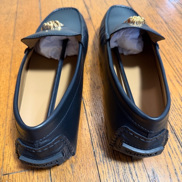 Gucci - La Medusa Leather Driver Shoes main image 5